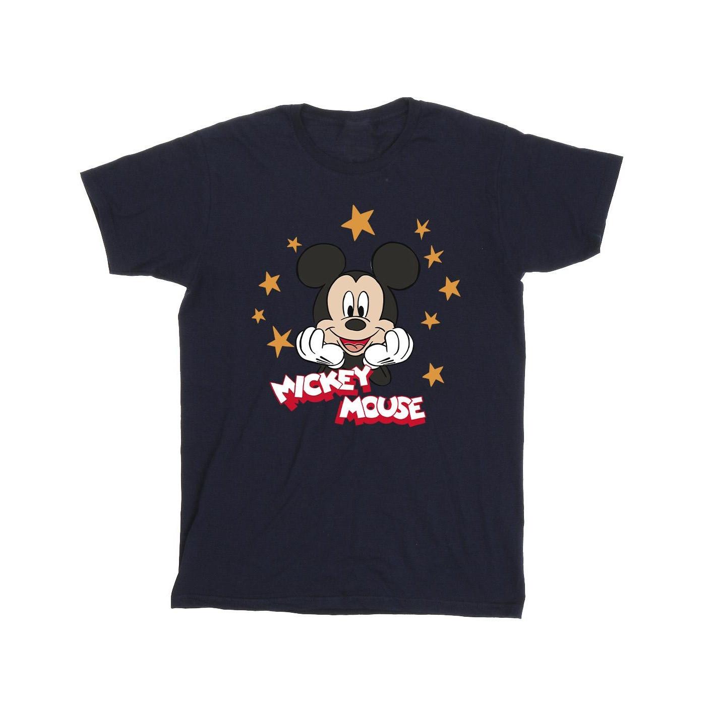 Disney Mickey Mouse Stars Print T-Shirt