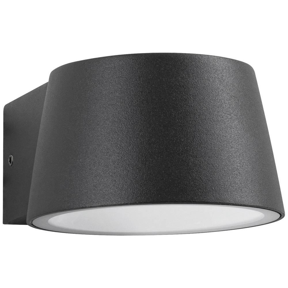 Paulmann LED Aussenwandleuchte Capea insektenfreundlich IP44 96x128mm 2200K 6W 550lm 230V 98° Aluminium
