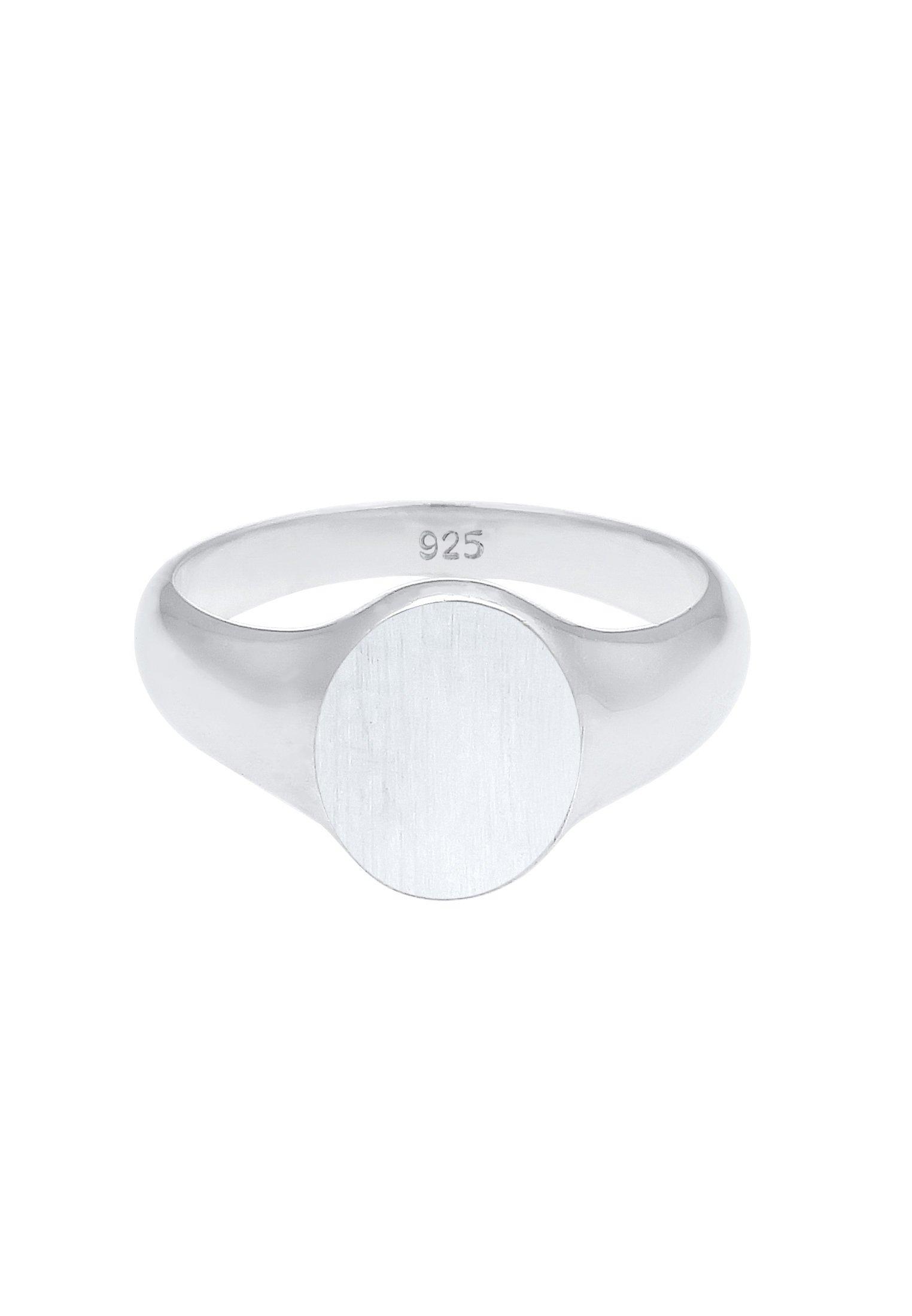 Kuzzoi Ring Basic Cool Siegelring Matt