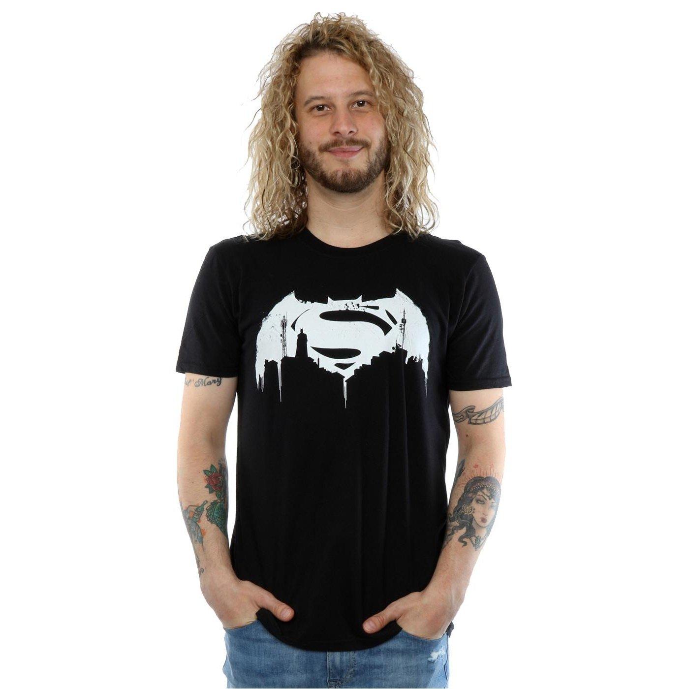 DC COMICS Batman v Superman Logo T-Shirt
