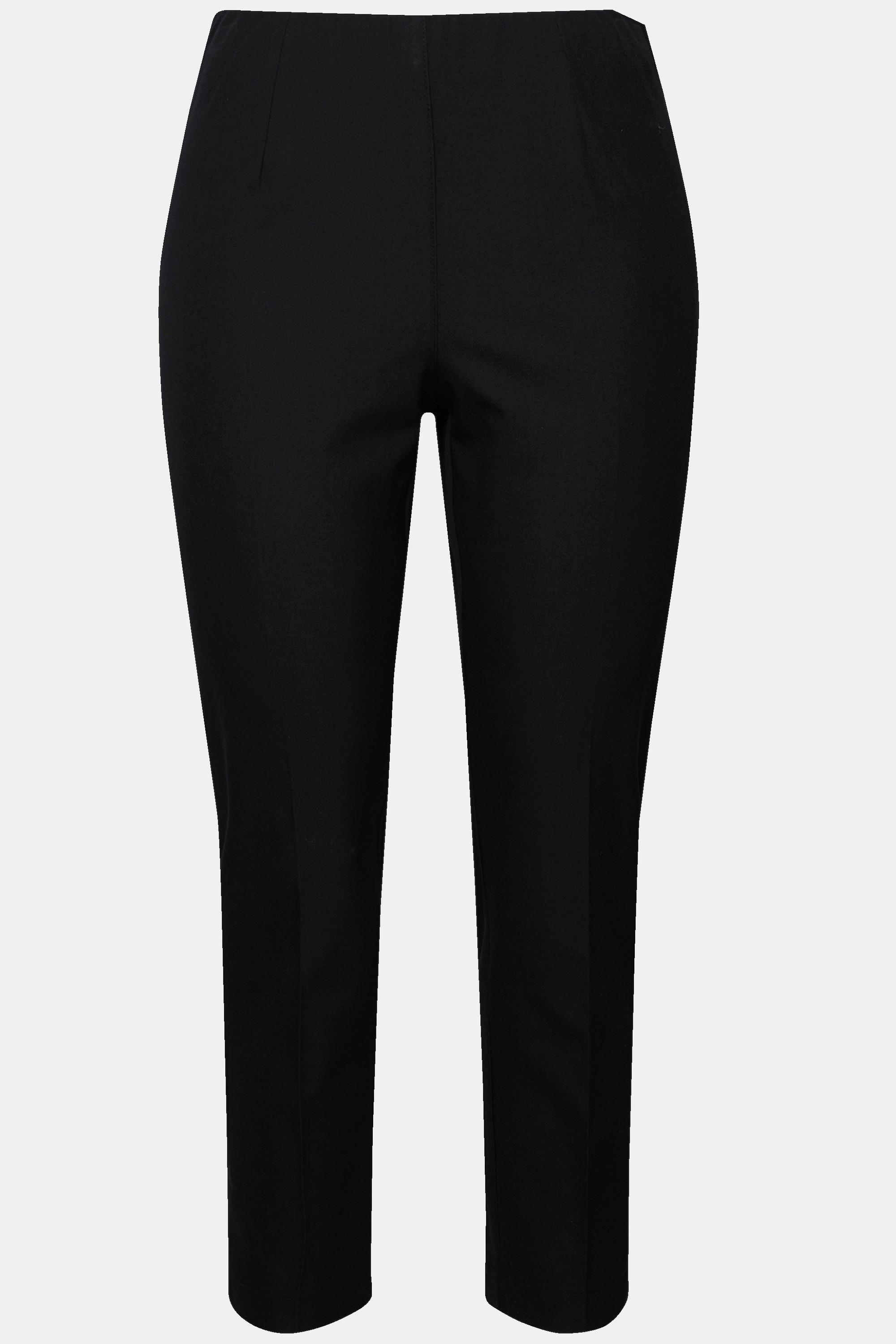 Ulla Popken 7/8 Hose Schmales Bein Elastikbund