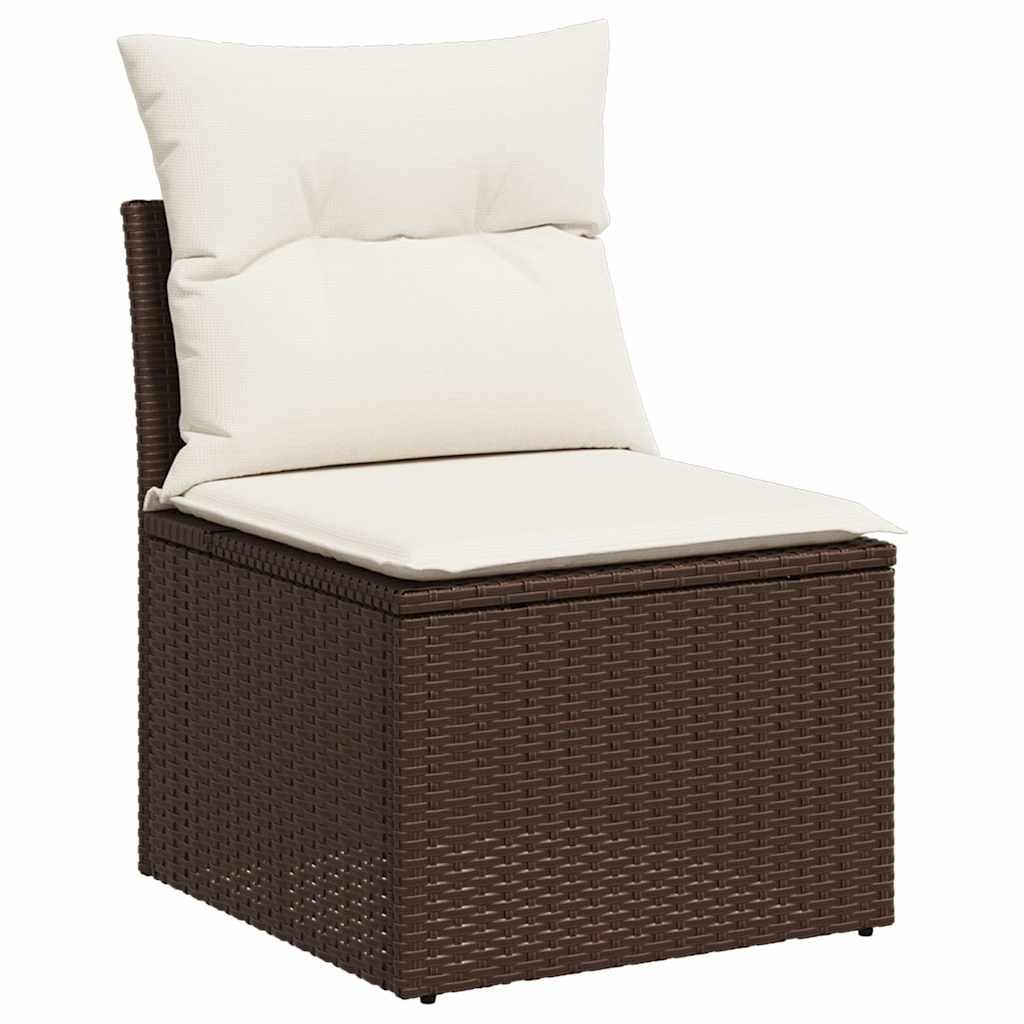 VidaXL Gartensofa set poly-rattan