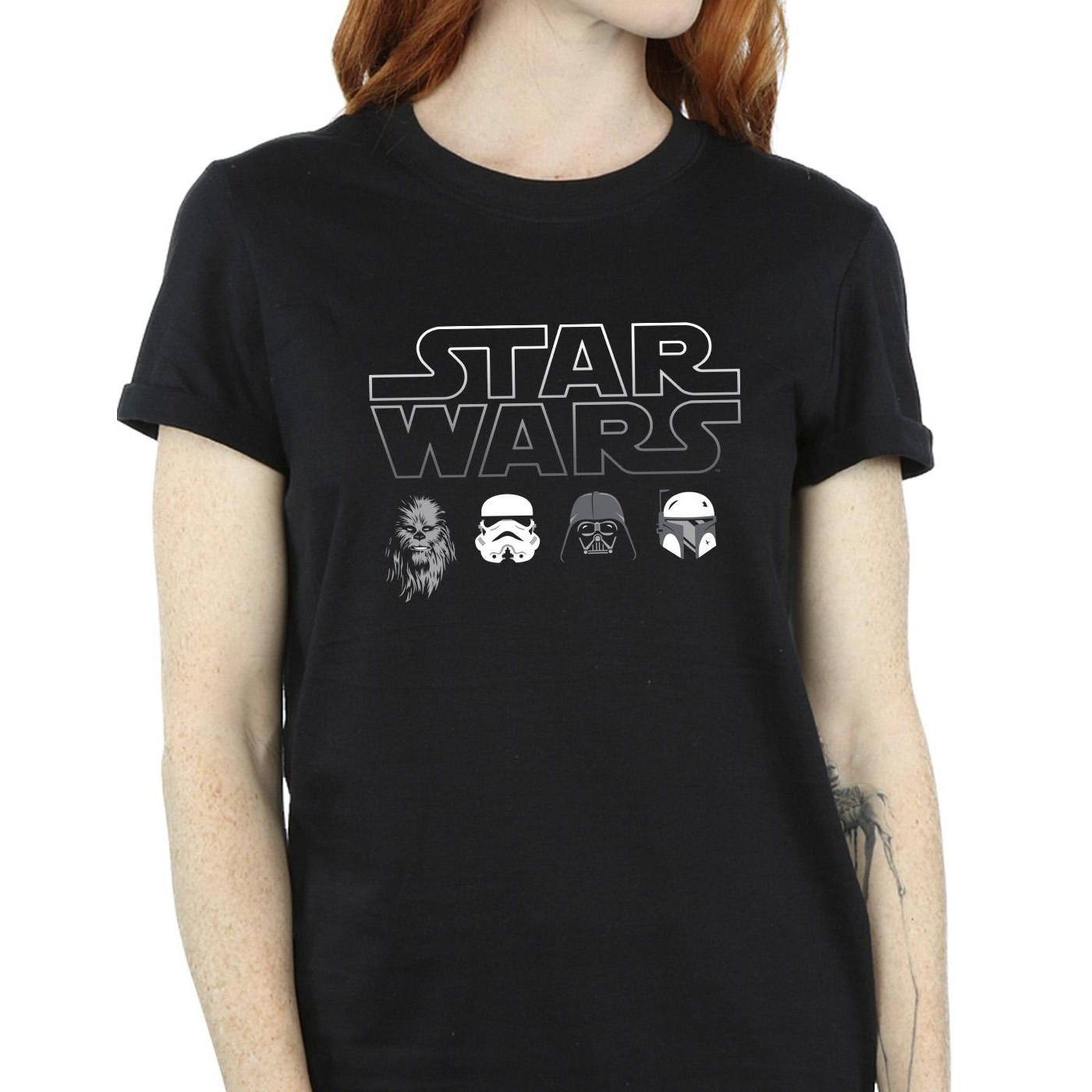 STAR WARS Star Wars Character Heads T-Shirt