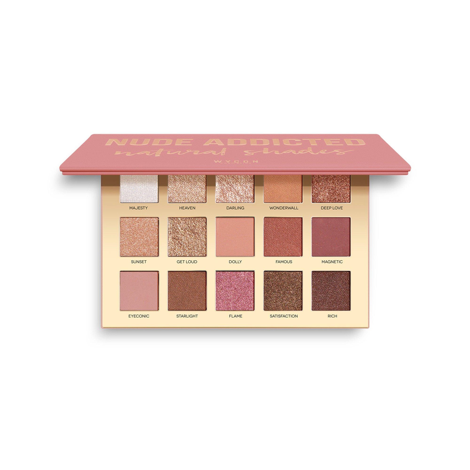 WYCON Lidschattenpalette mit matten und schimmernden Texturen