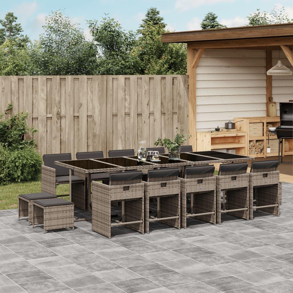 VidaXL Garten essgruppe poly-rattan