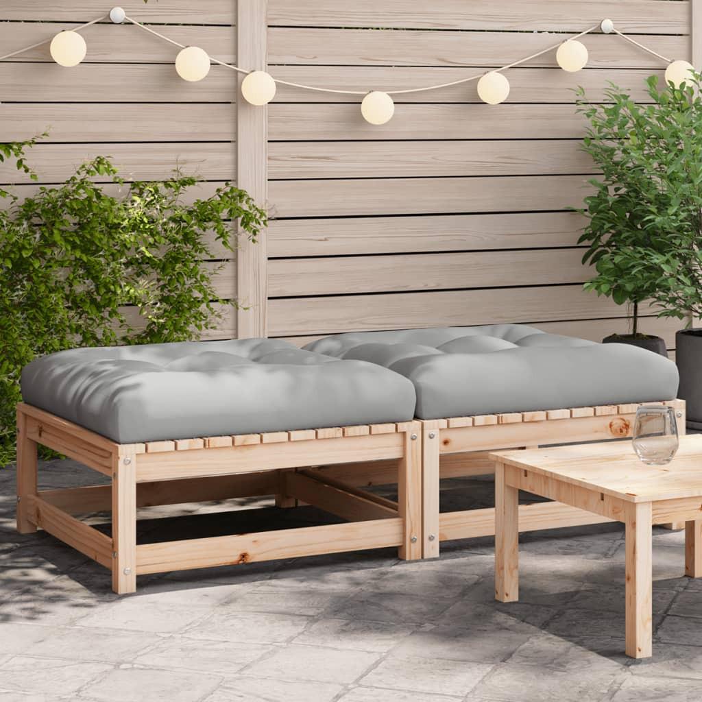 VidaXL Gartenhocker kiefernholz