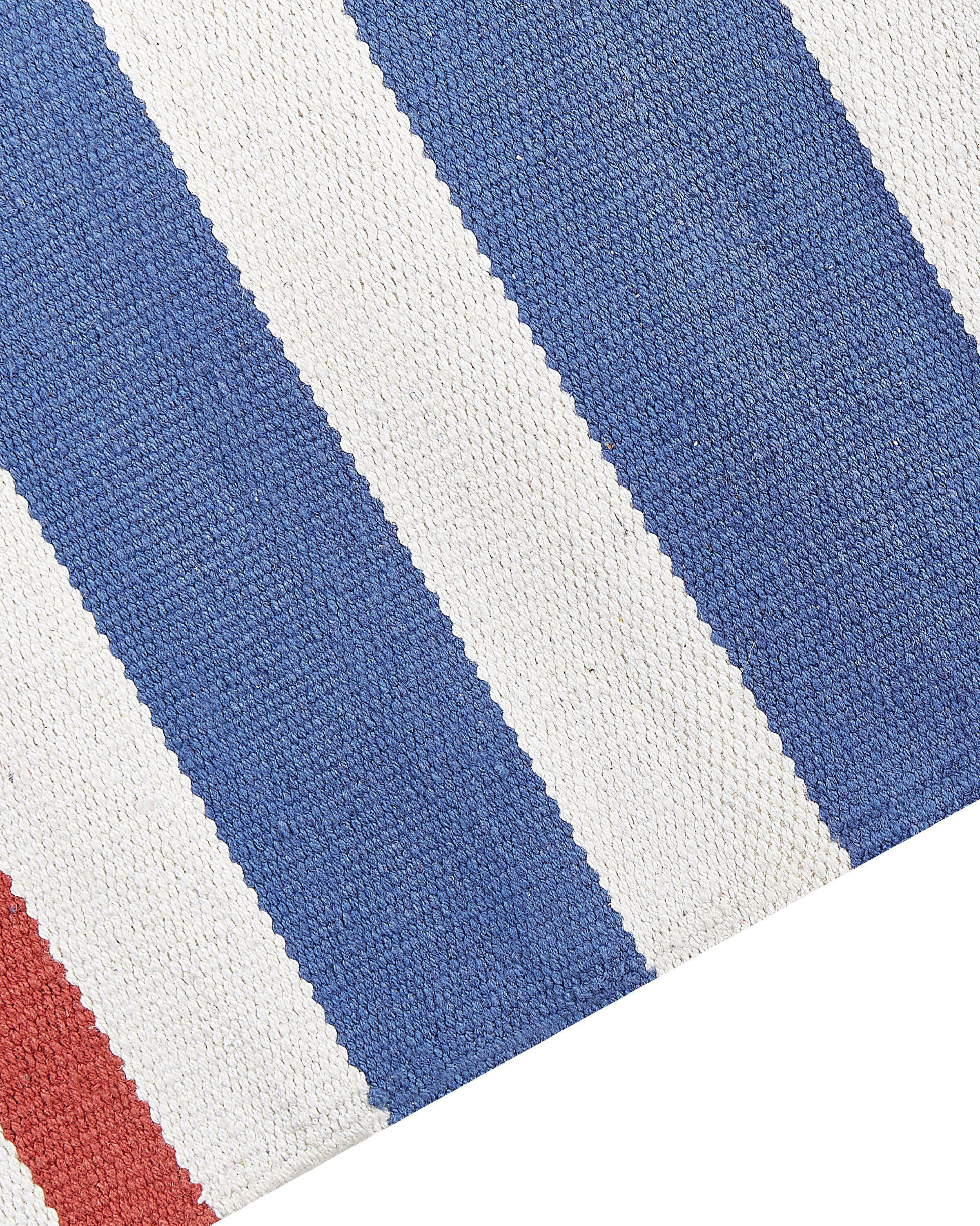 Beliani Teppich aus Baumwolle Klassisch VARSER