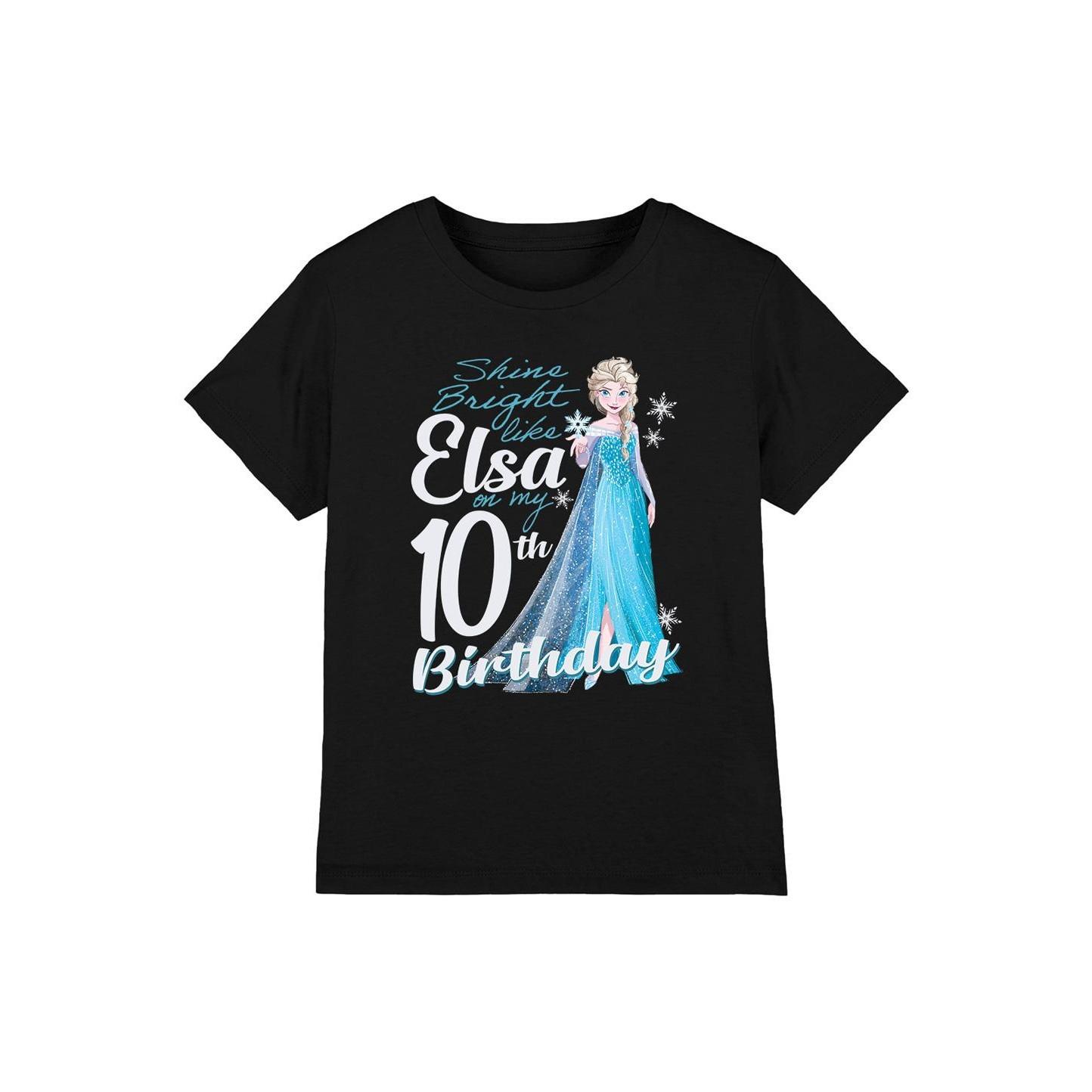 FROZEN Bright Like Elsa TShirt  10. Geburtstag