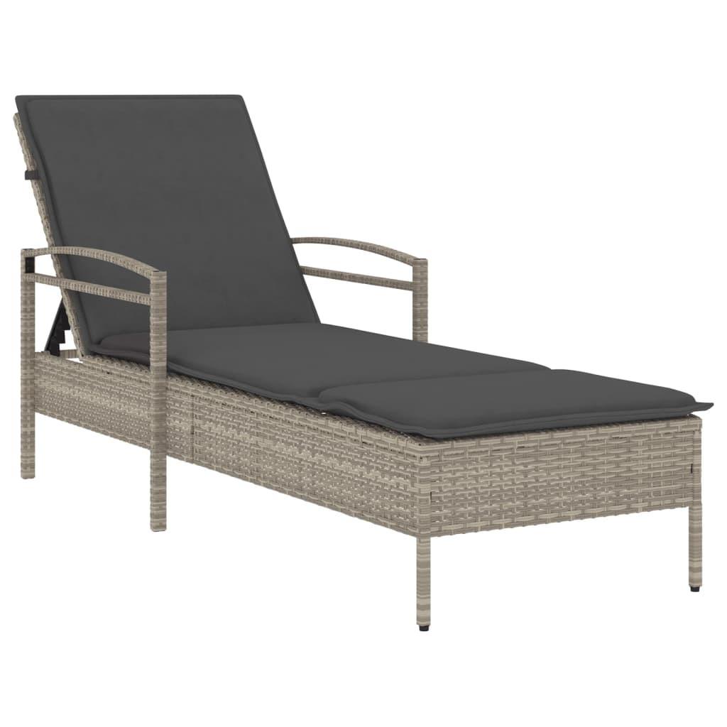 VidaXL Sonnenliege poly-rattan