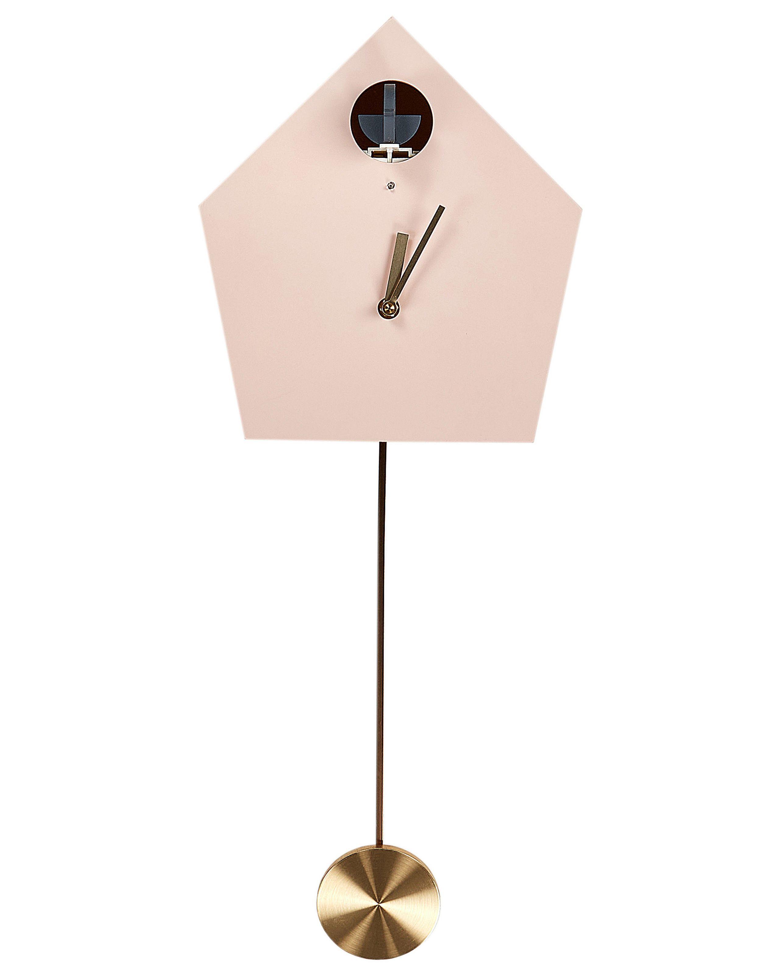 Beliani Wanduhr aus MDF-Platte Klassisch ARBAZ