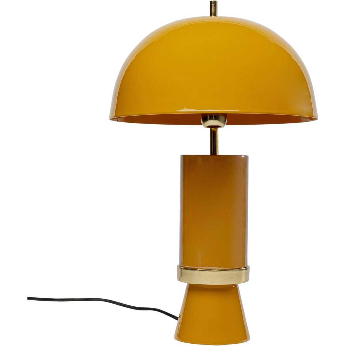 KARE Design Tischleuchte Josy gelb 51