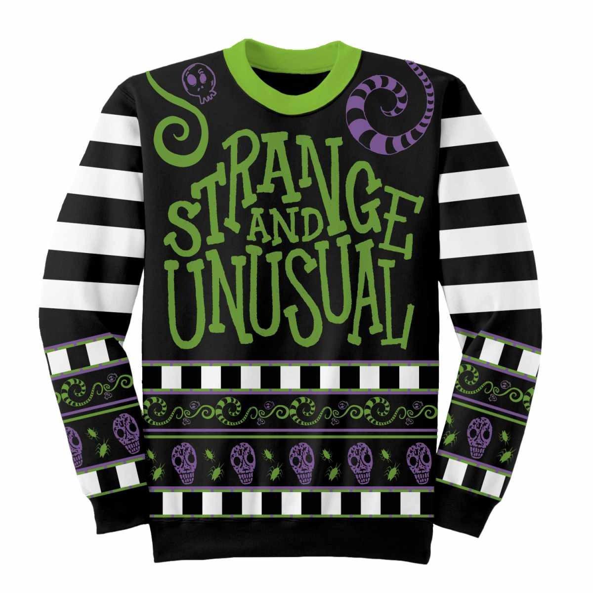 Beetlejuice Strange And Unusual Pullover