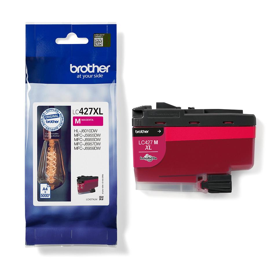 brother BROTHER Tintenpatrone HY magenta LC-427XLM MFC-J5955 5000 Seiten