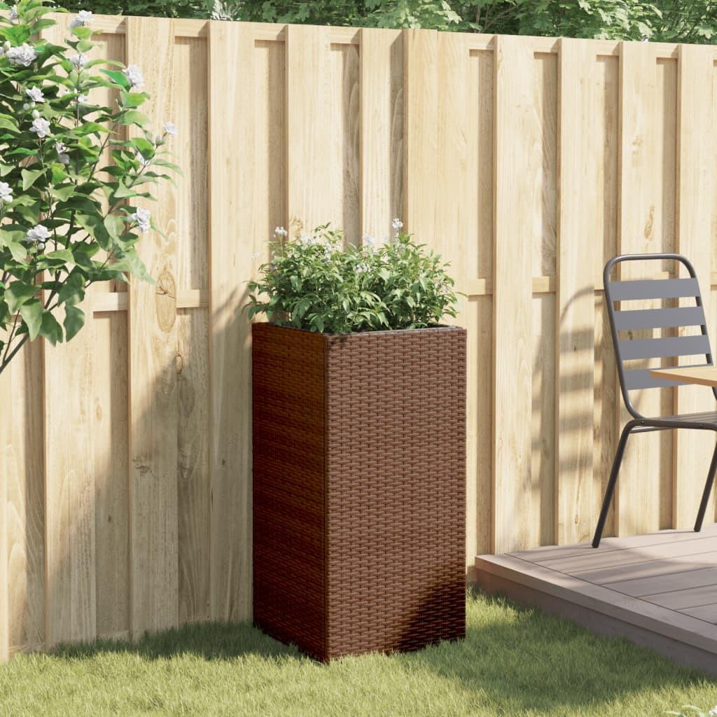 VidaXL Pflanzkübel poly-rattan