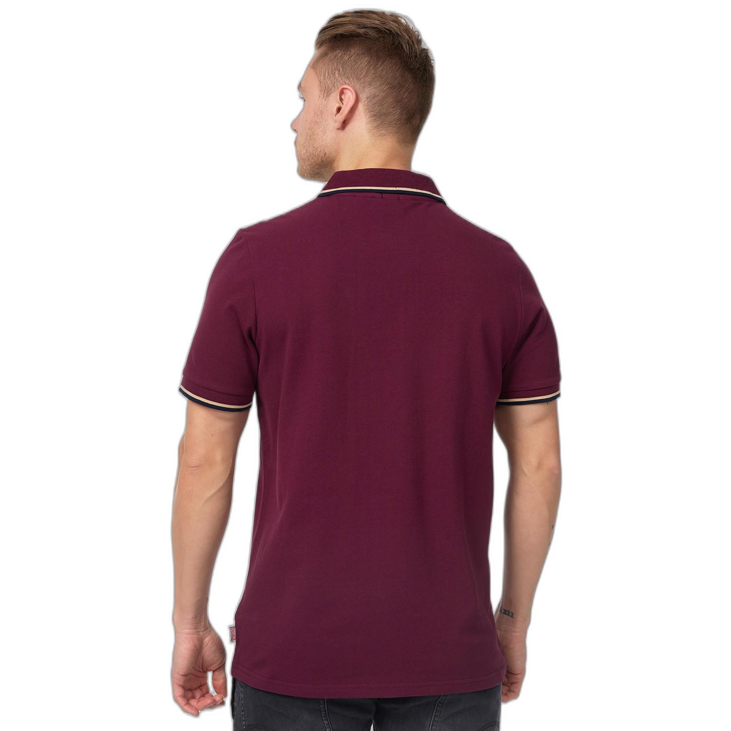 LONSDALE Slim Fit Polo-Shirt mit gestickten Details