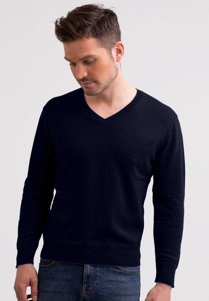 CASH-MERE.CH Kaschmir V-Ausschnitt Pullover