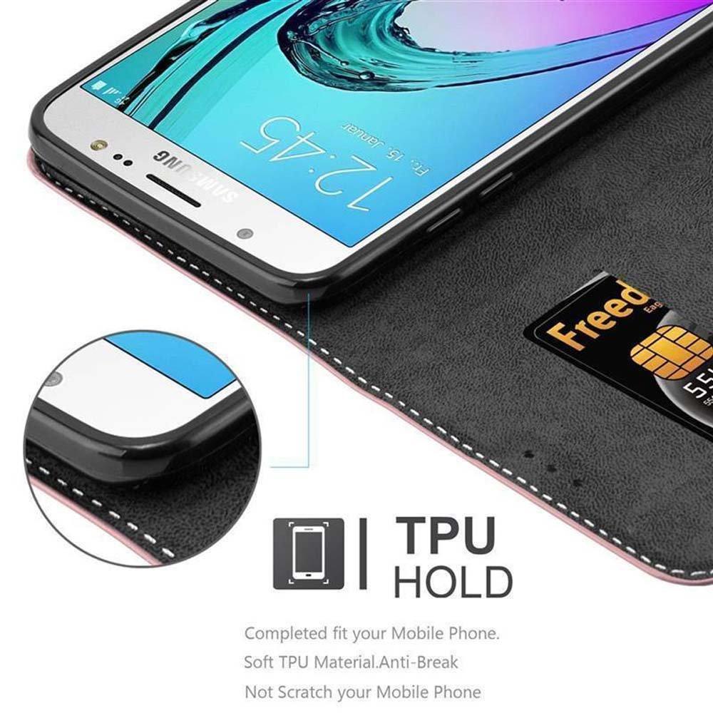 Cadorabo Hülle für Samsung Galaxy J7 2016 Magnetverschluss, Standfunktion