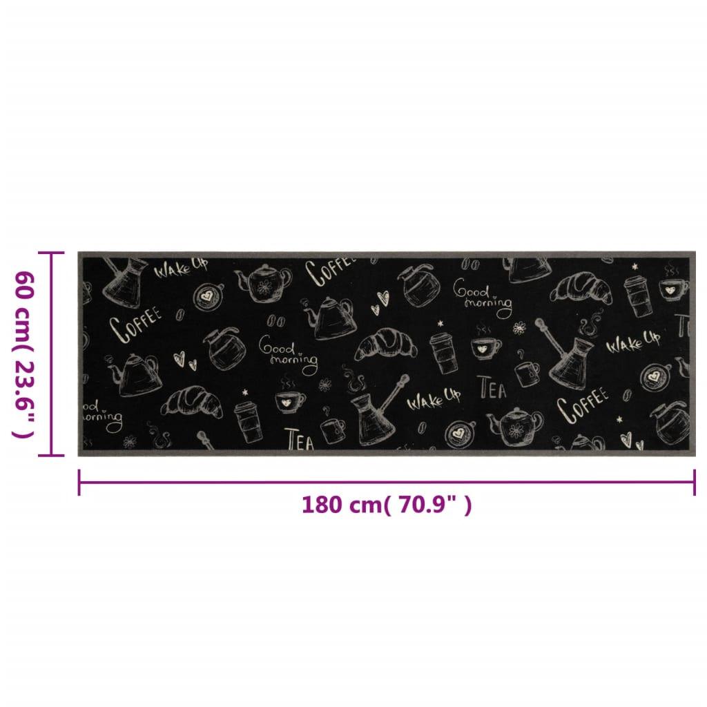 VidaXL Küchenteppich polyamid