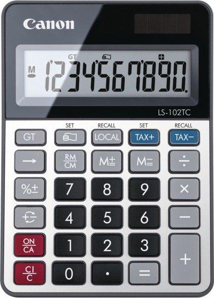 Canon CANON Tischrechner CALS102TC 10-stellig, Solar