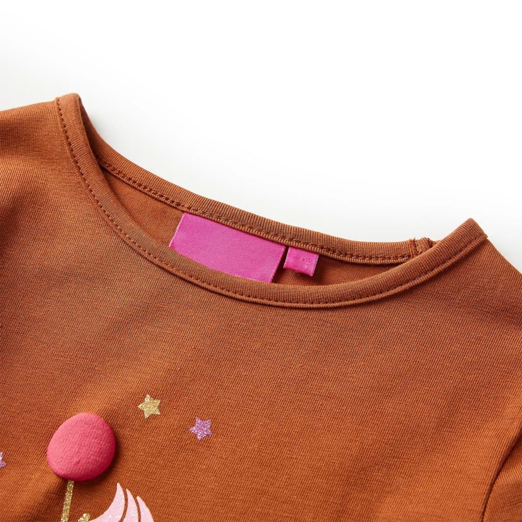 VidaXL Kinder langarmshirt gewebe