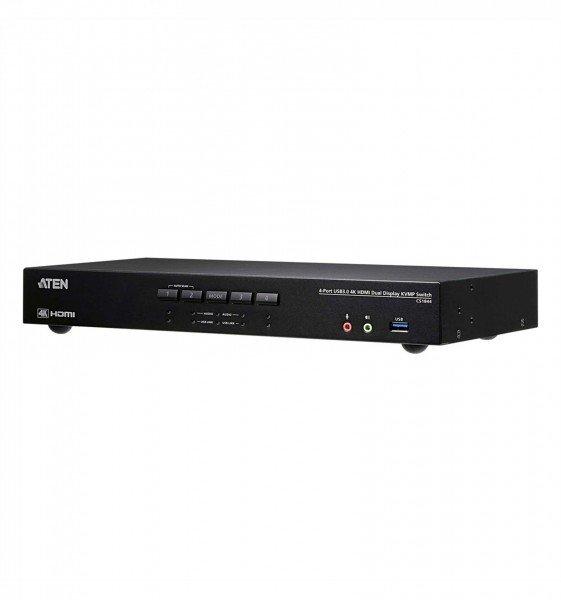 ATEN 4-Port USB 3.0 4K HDMI Dual Display KVMP™ Switch