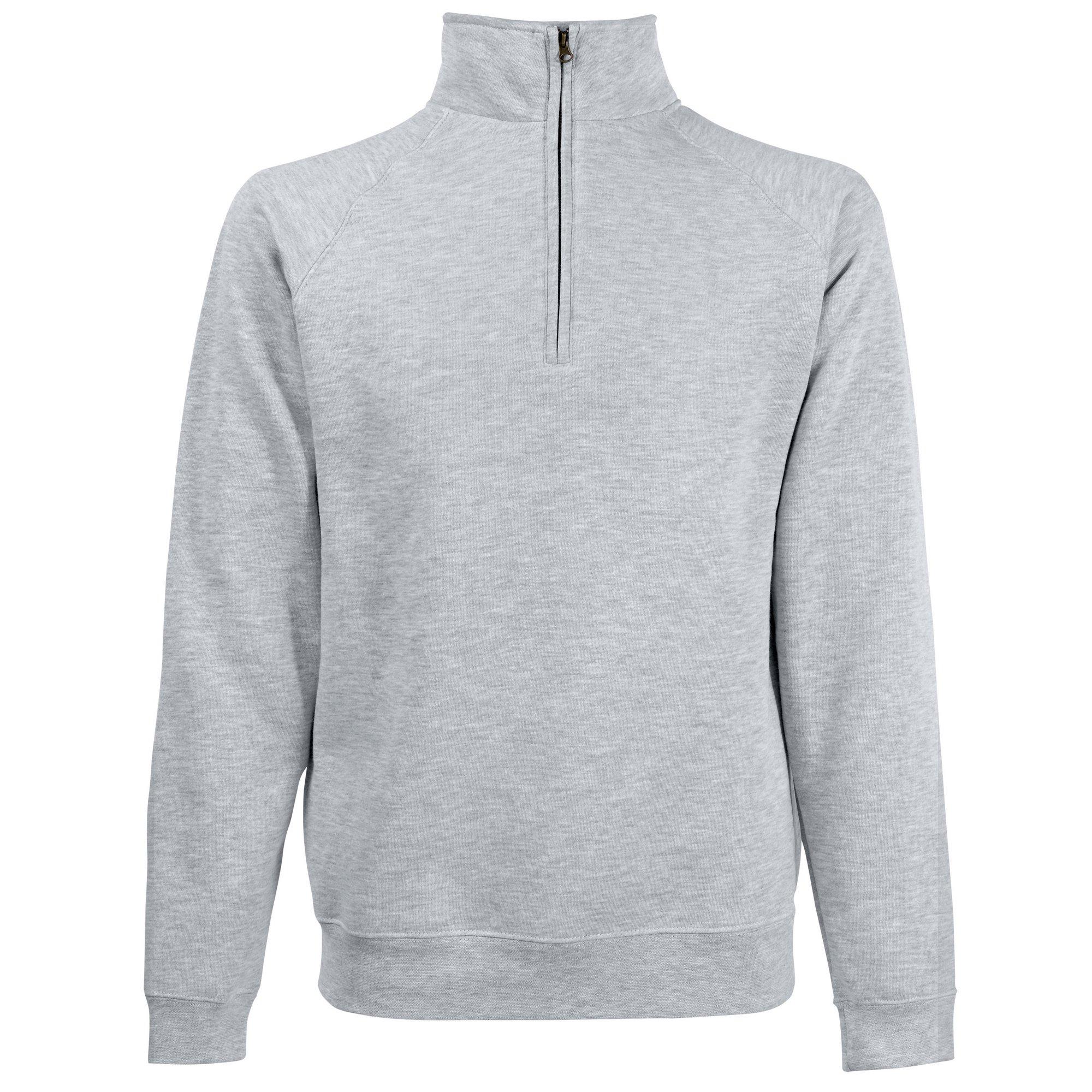 Fruit of the Loom Zip Neck Sweatshirt