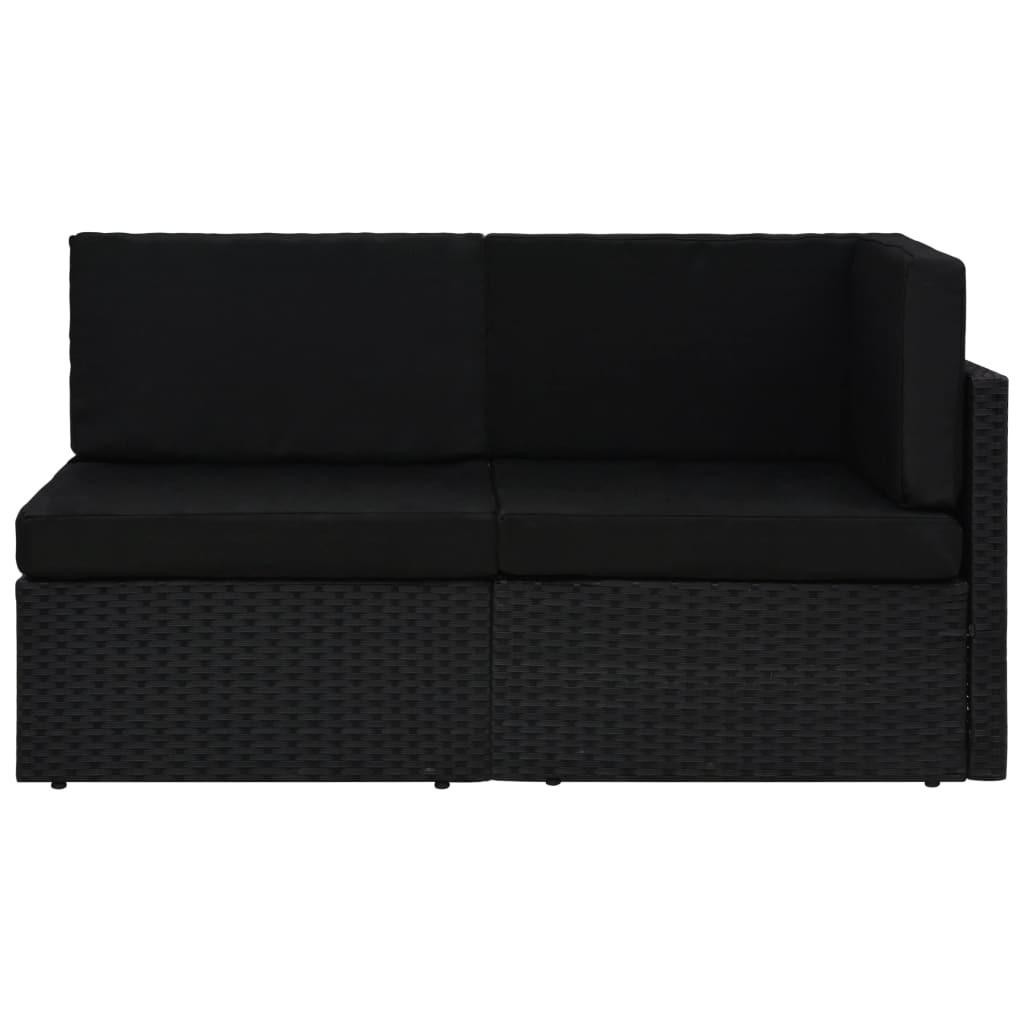 VidaXL Gartensofa poly-rattan