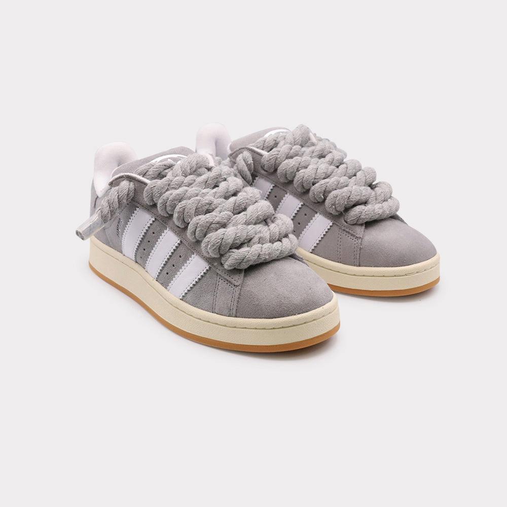 adidas Campus 00s Grey White - Rope Lace Grey