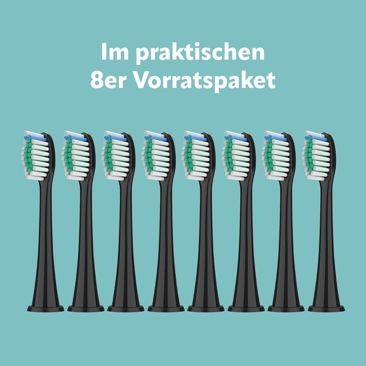 Ora-Care Ersatzbürsten Standard kompatibel mit Philips 8er Pack