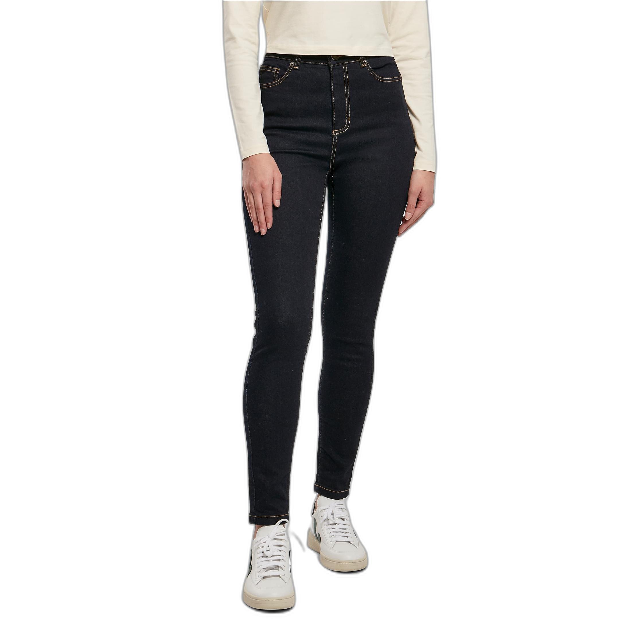 URBAN CLASSICS High Waist Skinny Jeans Organic