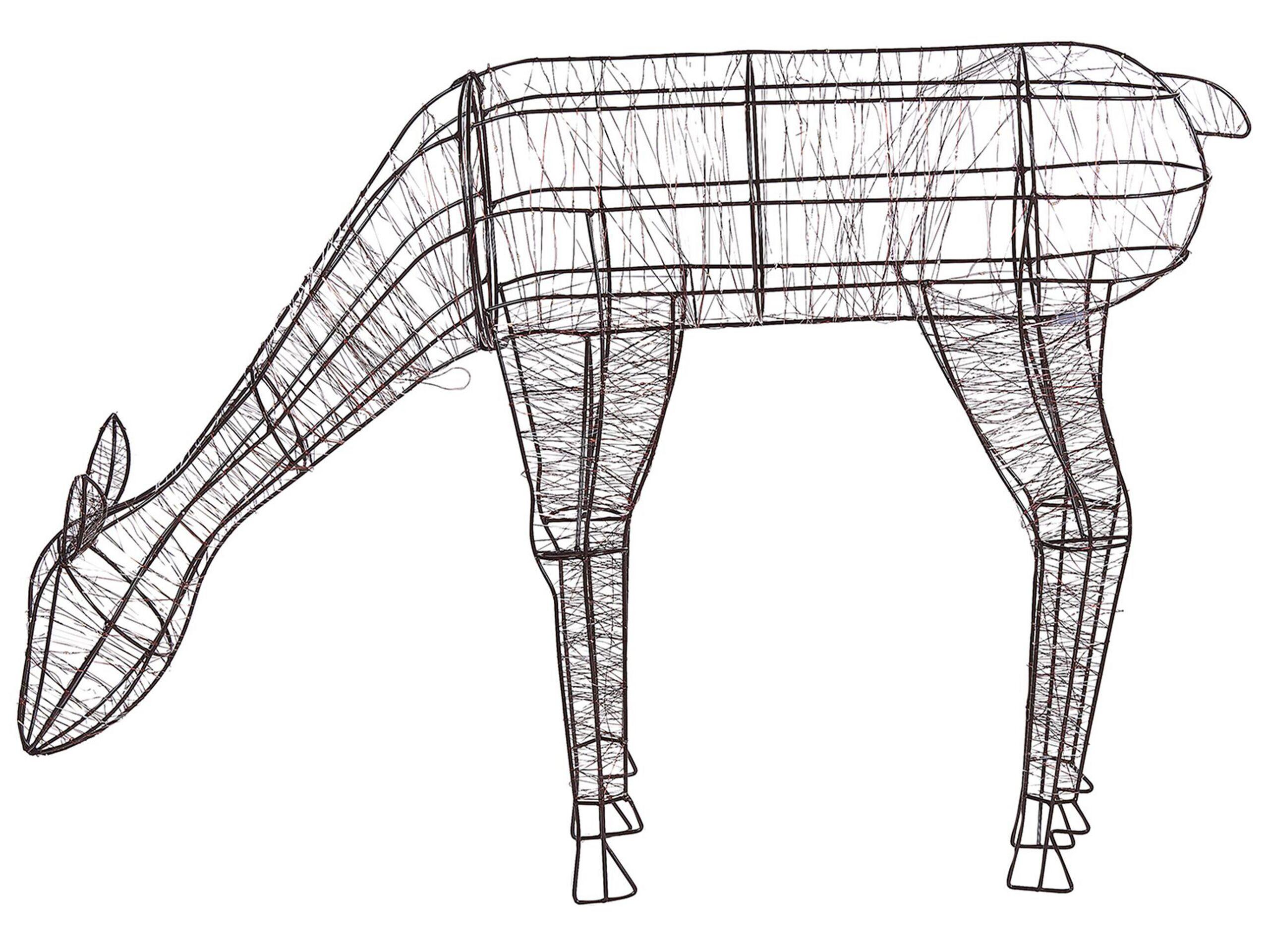 Beliani Gartendekoration aus Eisen Klassisch NARUSKA