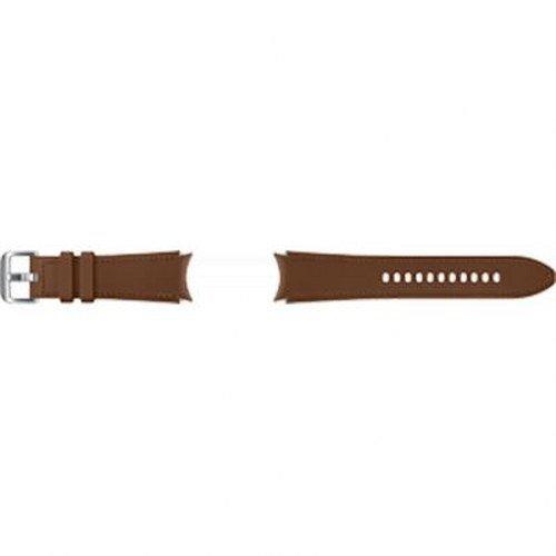SAMSUNG Leder-Hybridarmband für Galaxy Watch 4 Classic 130 mm M/L Camel
