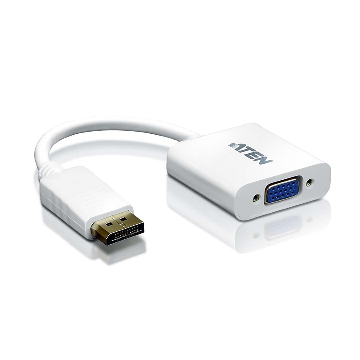 Nedis Displaykabel DisplayPort-Stecker - VGA-Buchse 0,15 m Weiß