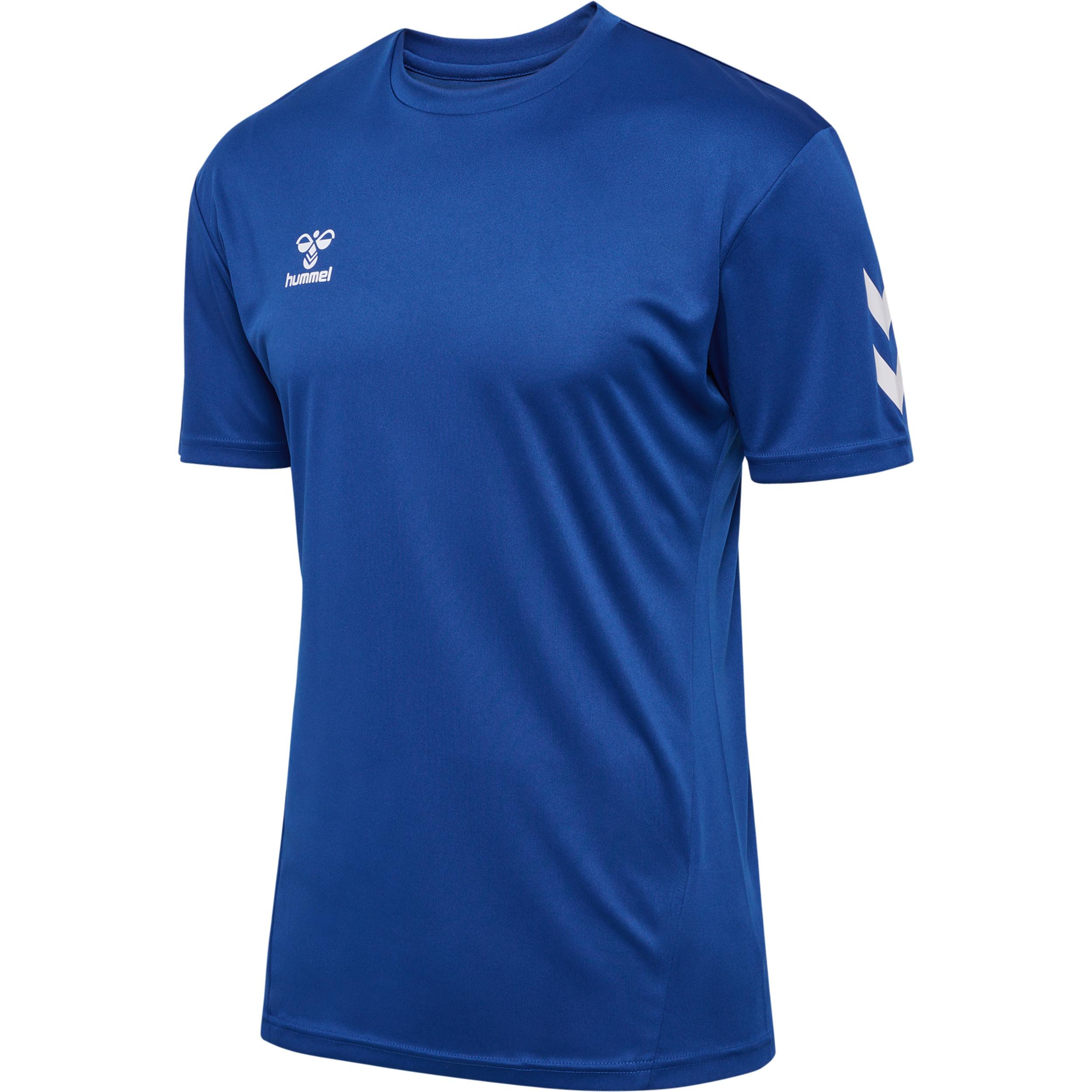 Hummel set aus t-shirt + shorts logo