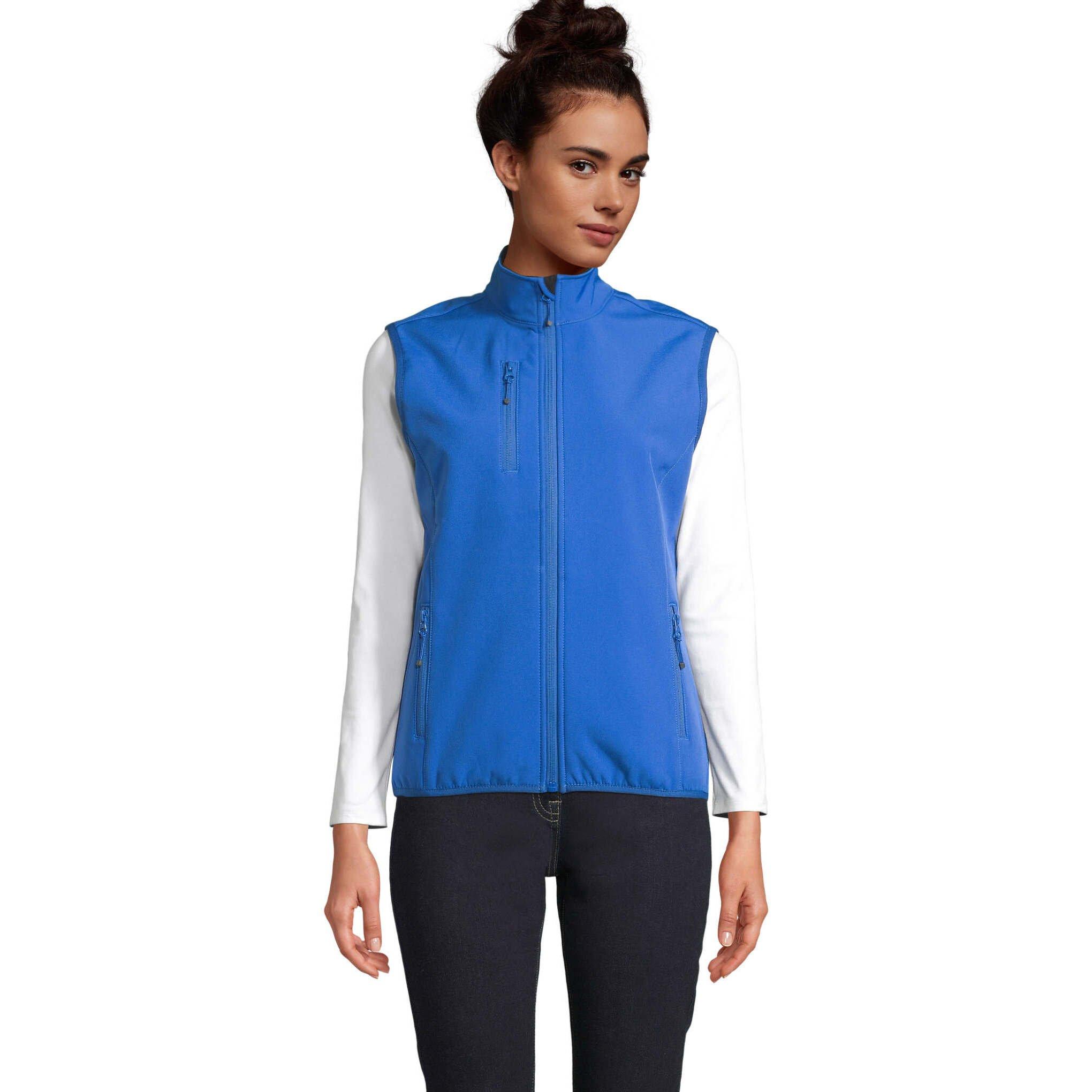 SOLS ärmellose jacke falcon bw
