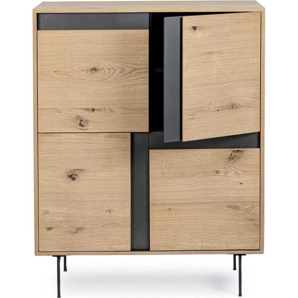 mutoni Kommode Stanwood natur 90x40x120