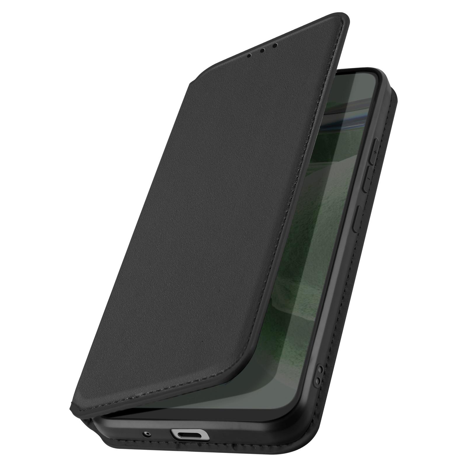 Avizar Classic Cover Nokia 7.1 Schwarz