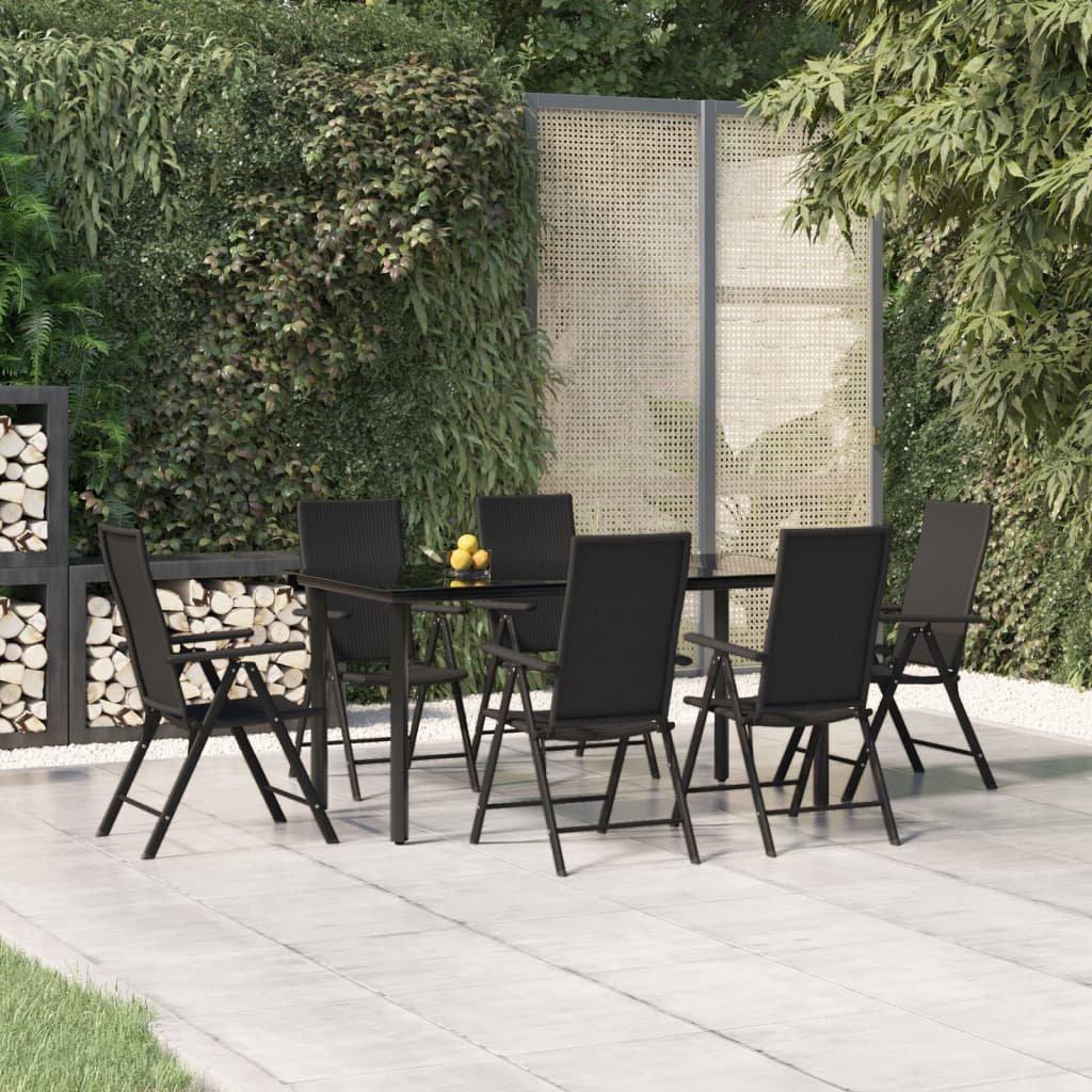 VidaXL Garten essgruppe poly-rattan