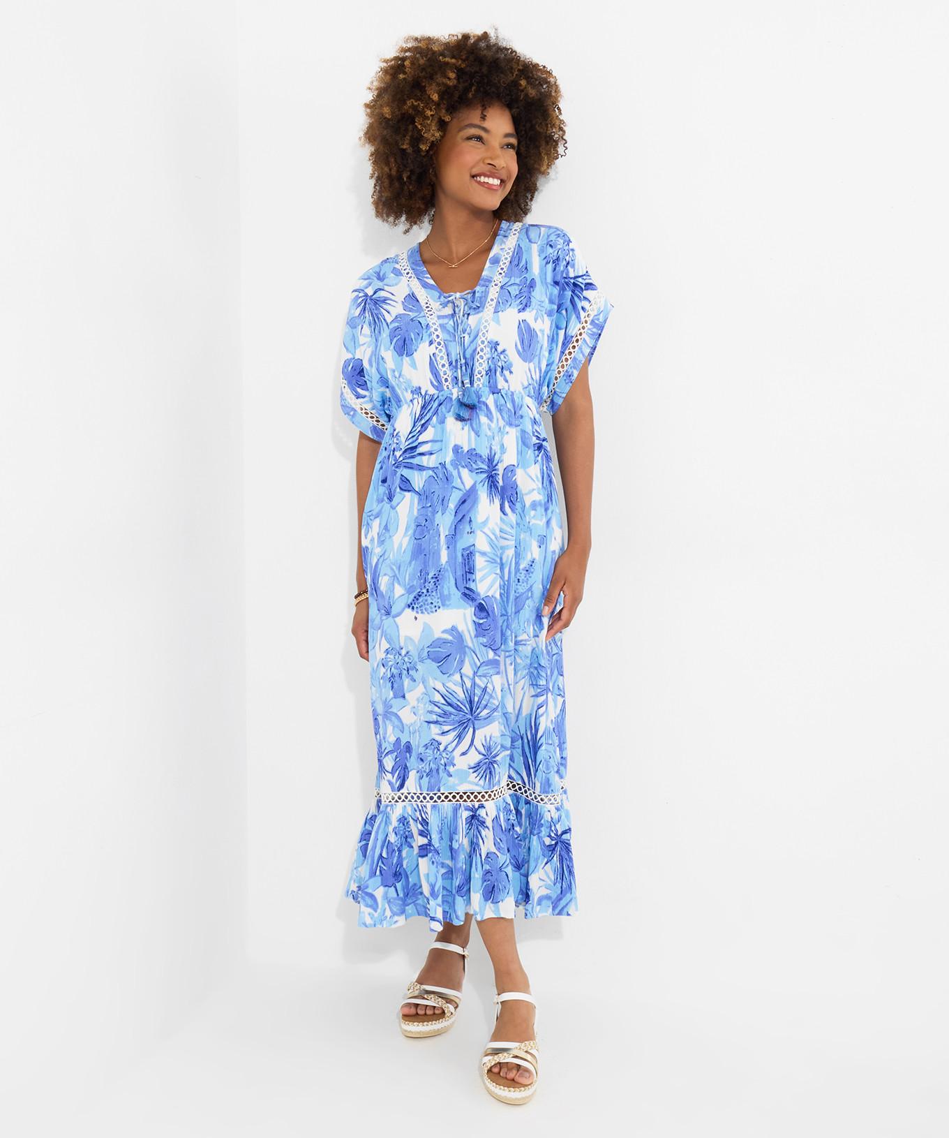 Joe Browns PETITE Kimono-Kleid mit Boho-Tassel-Ärmeln
