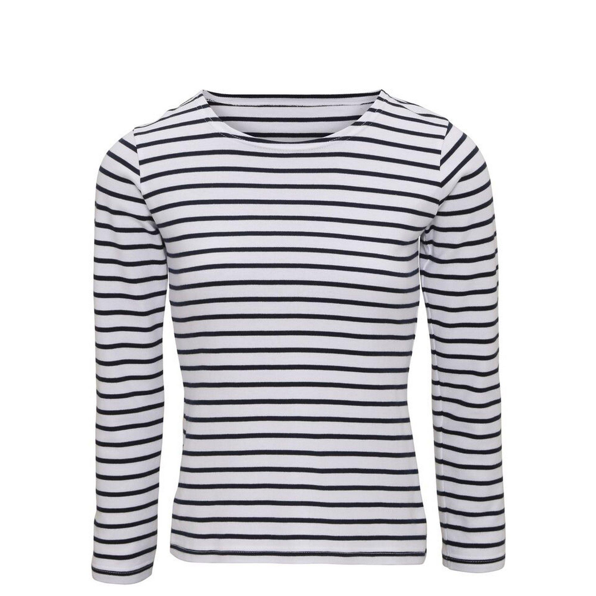 Asquith & Fox Mariniere Langarm T-Shirt