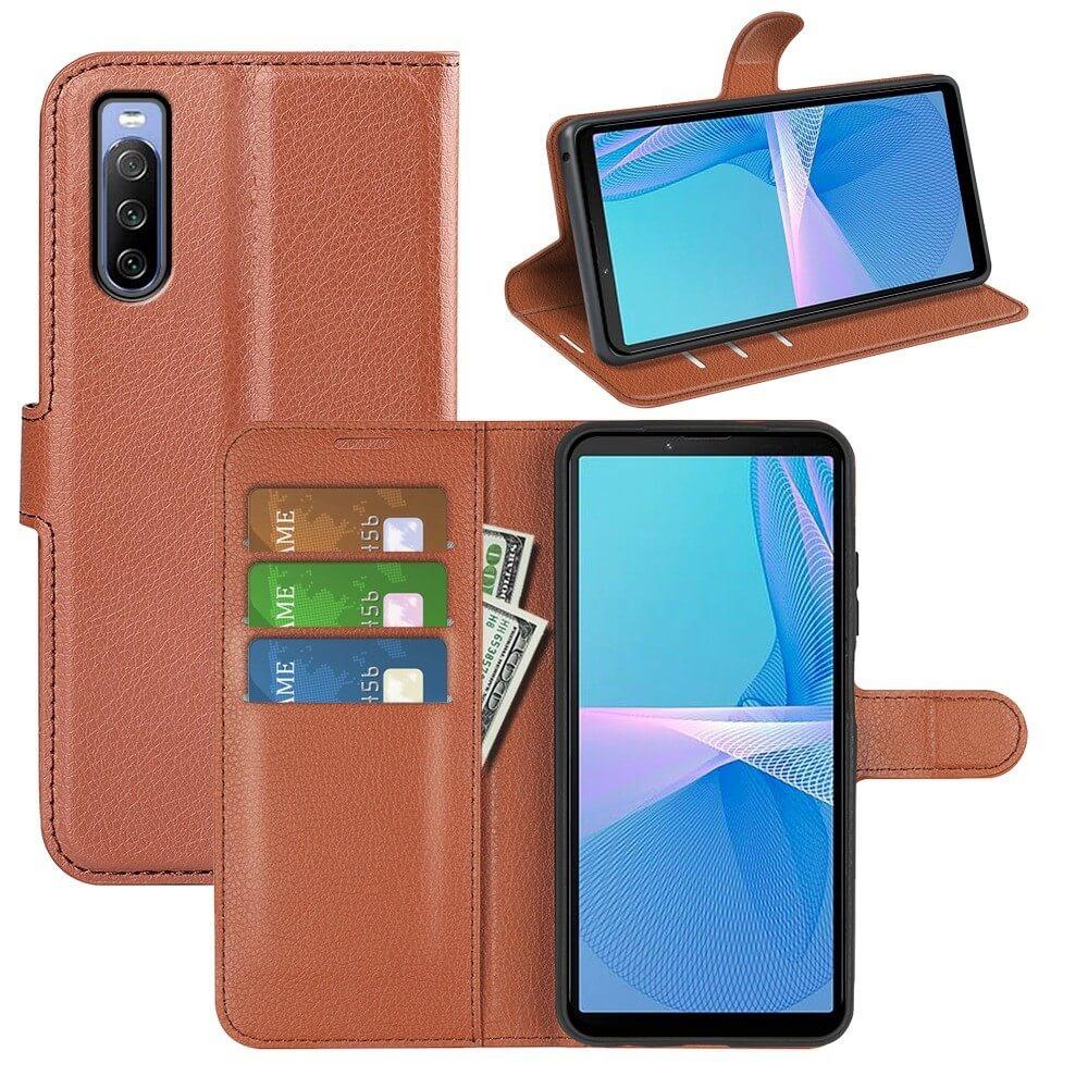 Cover-Discount Sony Xperia 10 IV - Leder Etui Hülle