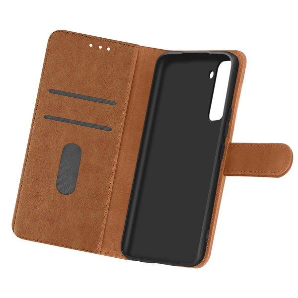 Avizar Klapphülle Samsung Galaxy S21 Plus Braun