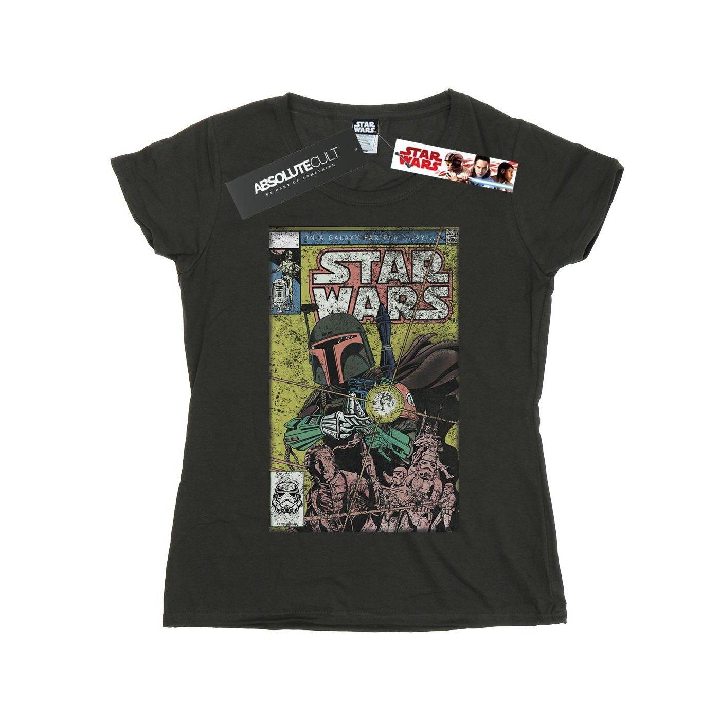 STAR WARS Star Wars Boba Fett Comic Cover T-Shirt