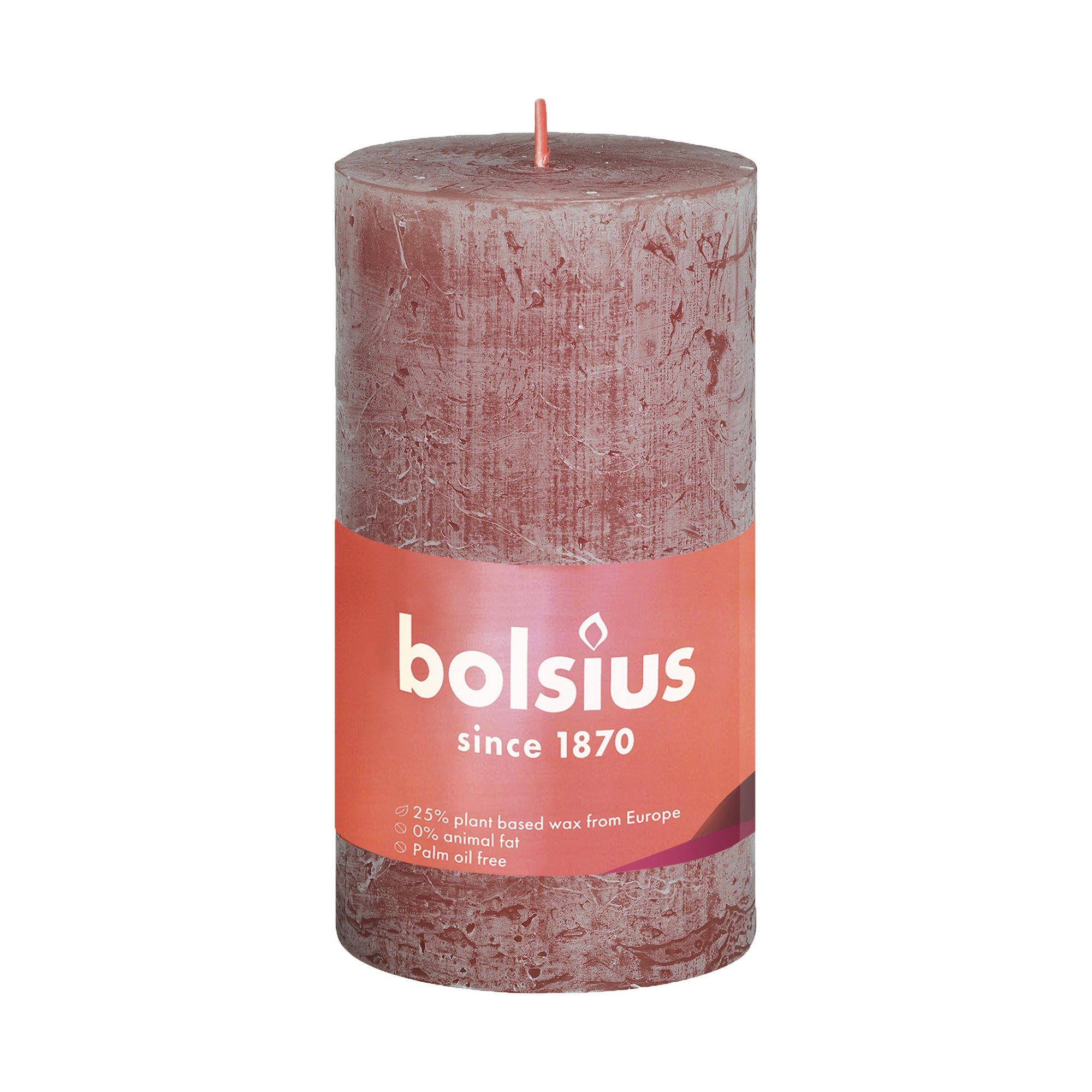 bolsius Kerze Wildleder Braun\n