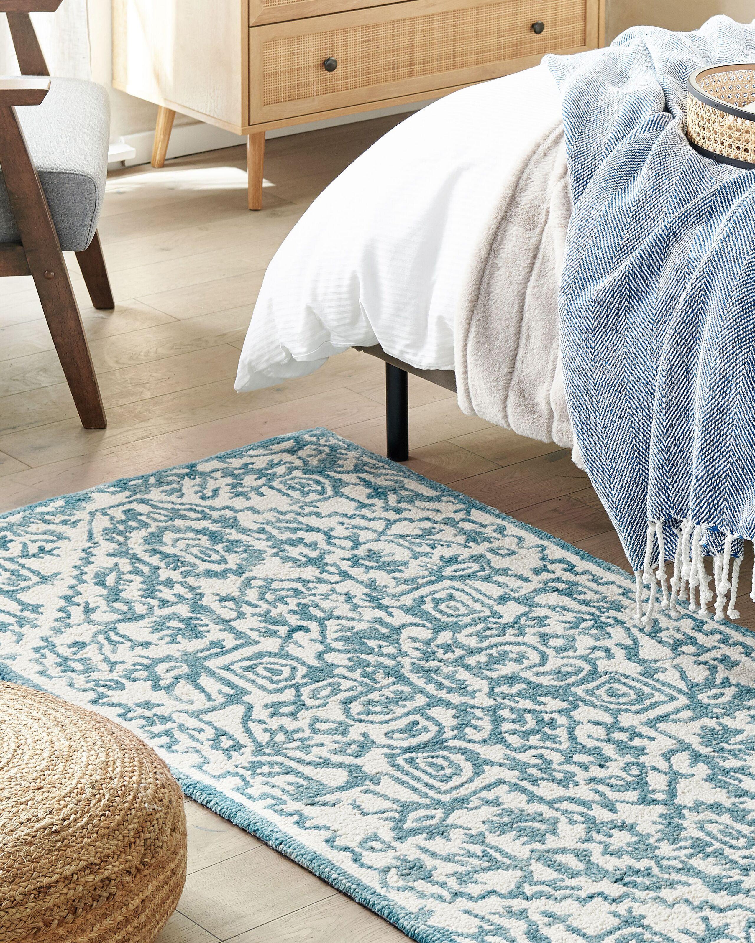 Beliani Teppich aus Wolle Retro AHMETLI