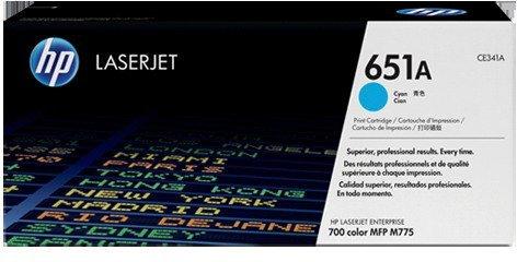 Hewlett-Packard HP Toner-Modul 651A cyan CE341A LJ Enterpr.700 M775 16'000 S.