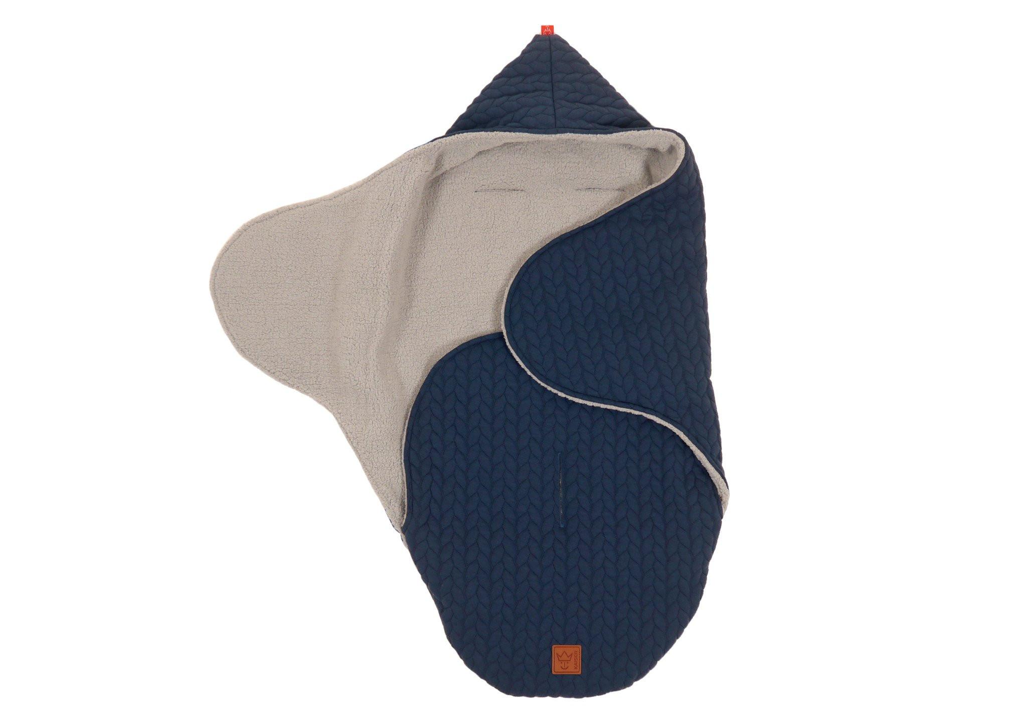 Kaiser Einschlagdecke Wrappy navy