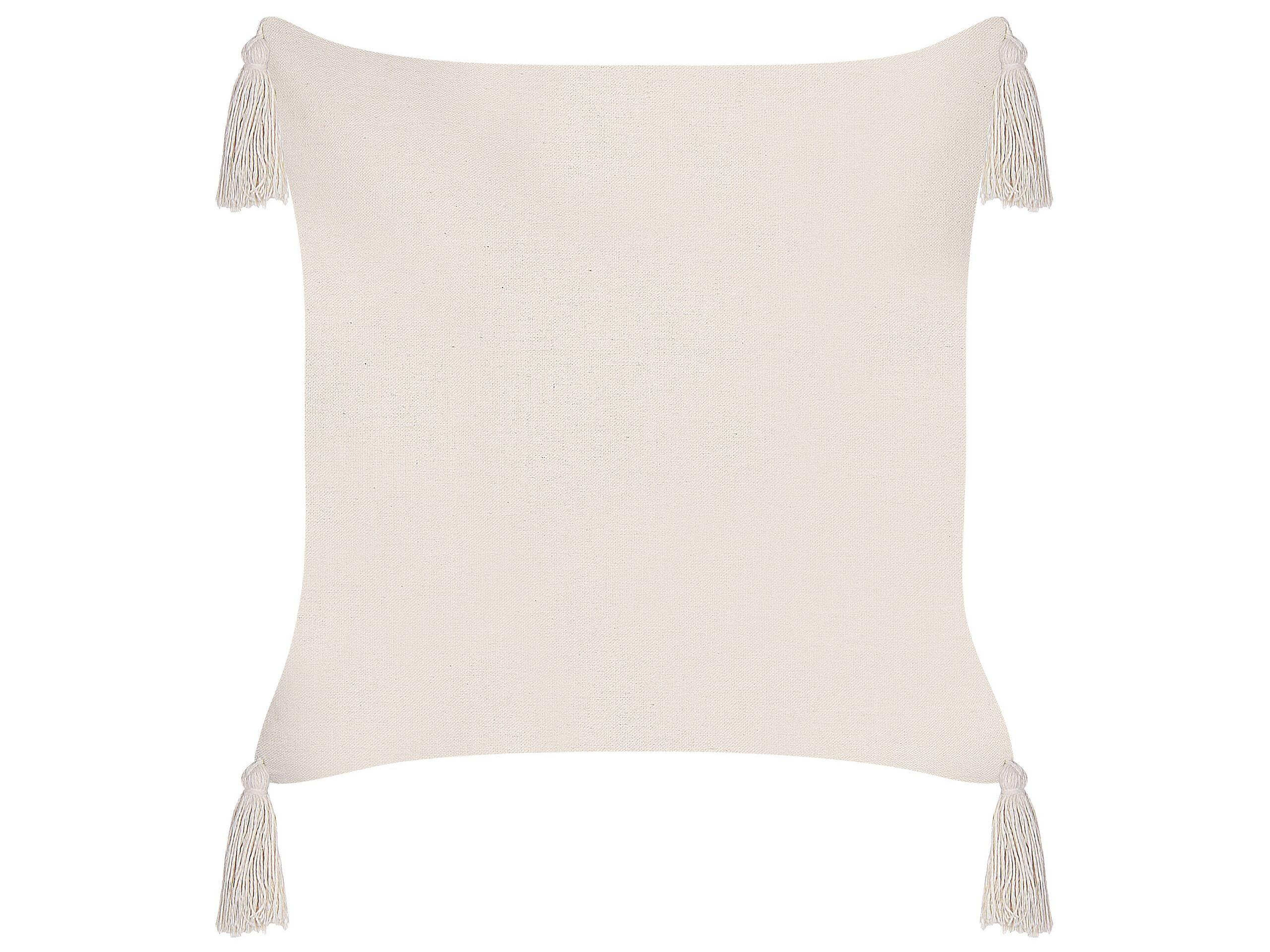 Beliani Dekokissen 2er Set aus Polyester Boho HAKONE