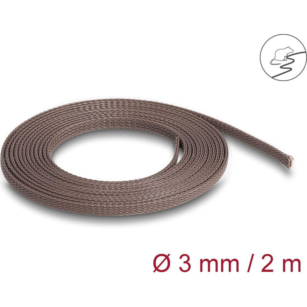 DeLock Geflechtschlauch nagerfest