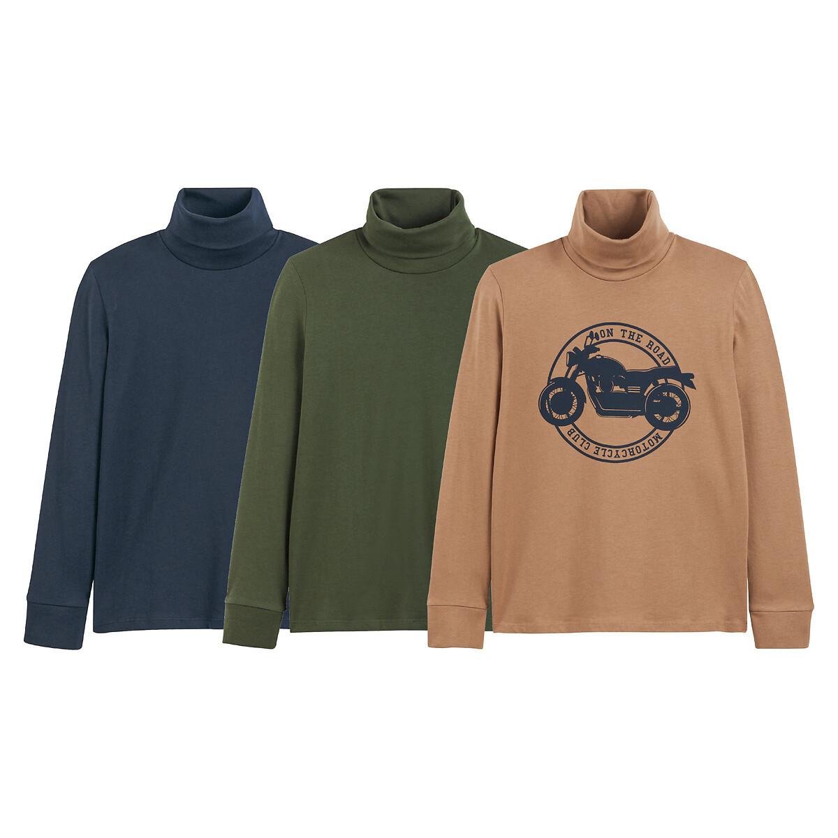 La Redoute Collections 3er-Pack Rollkragen-Shirts zum Unterziehen